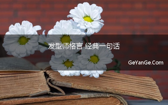 发型师格言 经典一句话